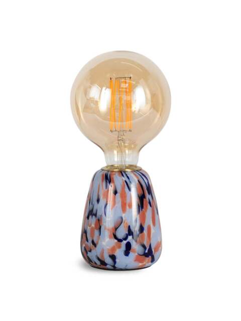 Heal's Confetti Table Lamp Small in Blue, Glass, Size 12x10x10 - image 1