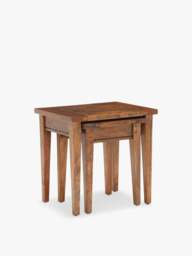 Barker and Stonehouse New Frontier Nest Of Tables in Mango Wood