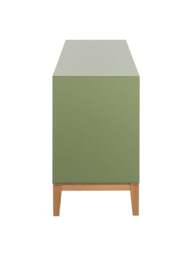 Heal's Lars 6 Drawer Dresser Wide Olive And in Green, Oak - thumbnail 5
