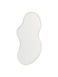 Heal's Fine Edge Mirror in Gold, Organic, Size Tall