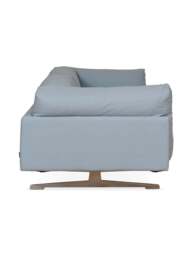 Heal's Novara 4 Seater Sofa Blue in Sea Shanty, Linen, Size W220 x D98 - thumbnail 3