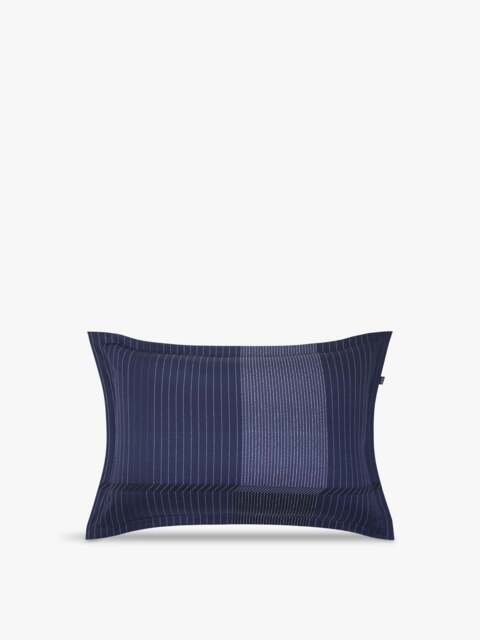 BOSS Home Boss Tennis Oxford Pillowcase in Navy, Cotton, Size Standard - image 1