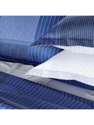 BOSS Home Boss Tennis Oxford Pillowcase in Navy, Cotton, Size Standard - thumbnail 3