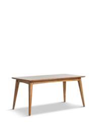 Barker and Stonehouse Burlington Mango Wood Rectangular Dining Table, Seats 6 in Brown, Wood/Metal, Size 165cm - thumbnail 1