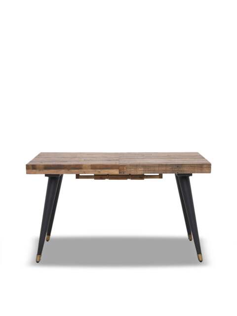 Barker and Stonehouse Modi Reclaimed Wood Dining Table Seats 4-6 in Brown, Size 180cm - image 1