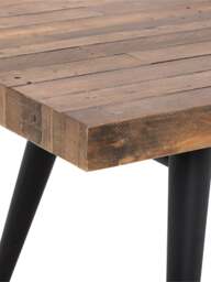 Barker and Stonehouse Modi Reclaimed Wood Dining Table Seats 4-6 in Brown, Size 180cm - thumbnail 4