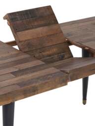 Barker and Stonehouse Modi Reclaimed Wood Dining Table Seats 4-6 in Brown, Size 180cm - thumbnail 3