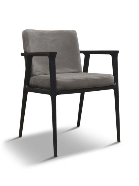 Barker and Stonehouse Fundy Fabric Armchair in Grey