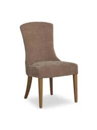 Barker and Stonehouse Rosendale Green Fabric Dining Chair in Neutral - thumbnail 1
