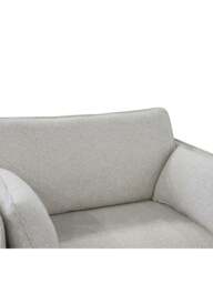 Barker and Stonehouse Juneau Fabric Armchair in Grey - thumbnail 4