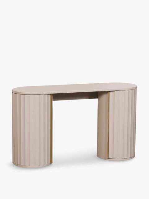 Barker and Stonehouse Lucia Dressing Table in White Mahogany - image 1