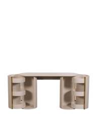 Barker and Stonehouse Lucia Dressing Table in White Mahogany - thumbnail 4