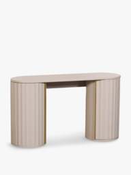 Barker and Stonehouse Lucia Dressing Table in White Mahogany - thumbnail 1