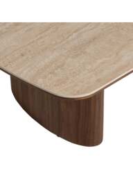 Barker and Stonehouse Sumida Ceramic Topped Coffee Table in Neutral - thumbnail 2