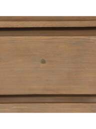 Barker and Stonehouse Tosca Reclaimed Wood 2 Drawer Bedside Cabinet Brown - thumbnail 8