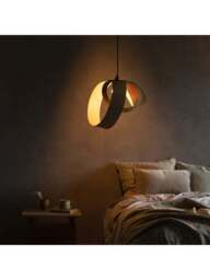 Tom Raffield Verso Pendant in Oak - thumbnail 3
