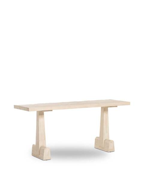 Barker and Stonehouse Haverton Console Table in White - image 1