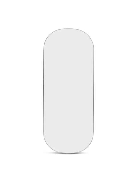 Heal's Fine Edge Mirror Oval in Silver