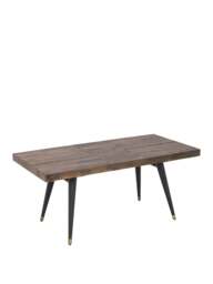 Barker and Stonehouse Modi Reclaimed Wood Dining Bench in Brown, Size 140cm - thumbnail 3