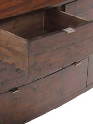 Barker and Stonehouse Navajos Reclaimed 8 Drawer Dresser Cabinet in Reclaimed Wood/Chestnut Finish - thumbnail 5