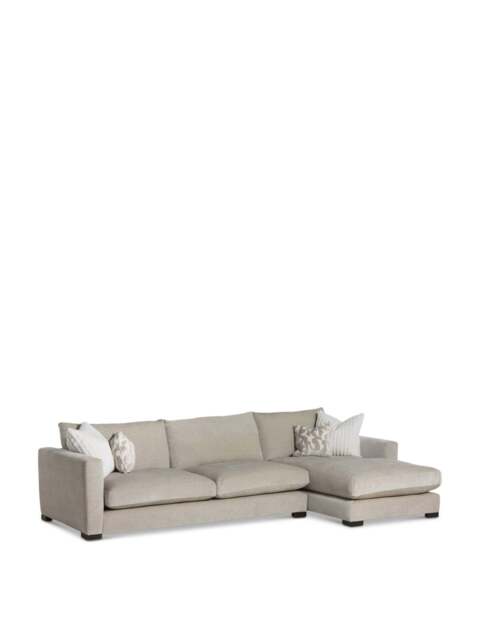 Barker and Stonehouse Fontella Large Right Hand Facing Chaise in Neutral - image 1