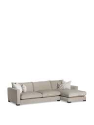 Barker and Stonehouse Fontella Large Right Hand Facing Chaise in Neutral - thumbnail 1