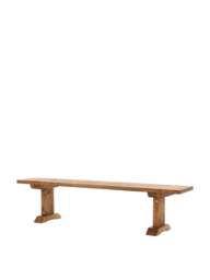 Barker and Stonehouse Covington Reclaimed Wood Dining Bench in Polished Brown - thumbnail 3