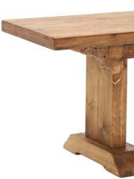 Barker and Stonehouse Covington Reclaimed Wood Dining Bench in Polished Brown - thumbnail 4