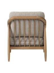 Barker and Stonehouse Yardley Fabric Armchair in Grey - thumbnail 4