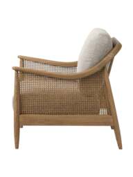 Barker and Stonehouse Yardley Fabric Armchair in Grey - thumbnail 3