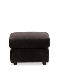 Barker and Stonehouse Montgomery Fabric Footstool in Brown