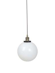 Heal's Olson Globe Pendant in White, Glass, Size M - thumbnail 3