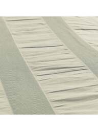 Bedeck of Belfast Woven Waffle Stripe Duvet Cover Set in Sage Green, Cotton, Size Double - thumbnail 3