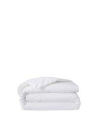 Yves Delorme Athena Duvet Cover Collection White in Blanc, Cotton, Size Super King - thumbnail 2