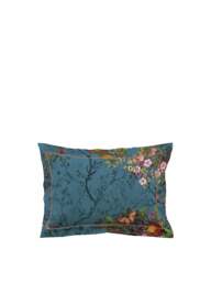 Timorous Beasties Bloomsbury Garden Duvet Cover Set Blue in Teal, Size Superking - thumbnail 5