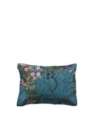Timorous Beasties Bloomsbury Garden Duvet Cover Set Blue in Teal, Size Superking - thumbnail 4