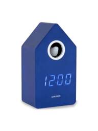 Present Time Cuckoo Led Alarm Clock in Brilliant Orange - thumbnail 5