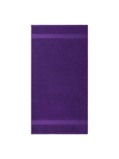 Ralph Lauren Home Polo Player Purple in Chalet Purple, Cotton, Size Bath Sheet - image 1