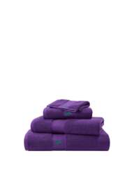 Ralph Lauren Home Polo Player Purple in Chalet Purple, Cotton, Size Bath Sheet - thumbnail 2