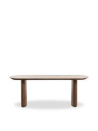 Barker and Stonehouse Sumida Ceramic Topped Dining Table in Neutral - thumbnail 2