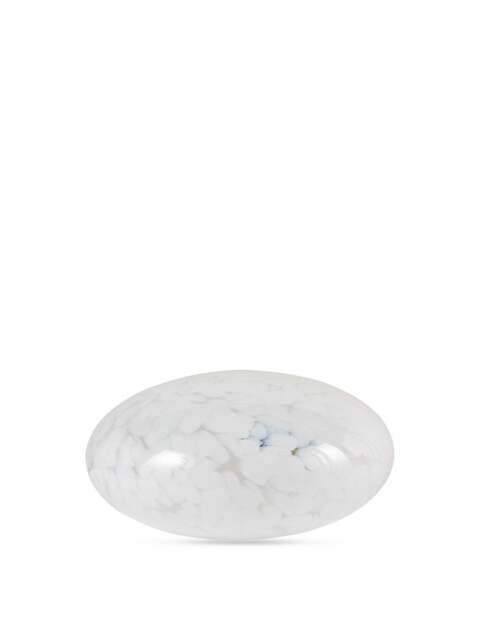 Heal's Speckled Table Lamp in White, Glass, Size 12.5x25x25 - image 1