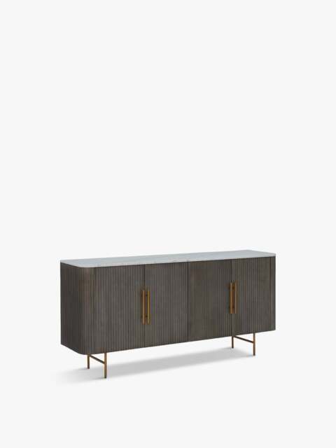 Barker and Stonehouse Anatolia Wide Top Sideboard in White