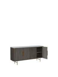 Barker and Stonehouse Anatolia Wide Top Sideboard in White - thumbnail 5