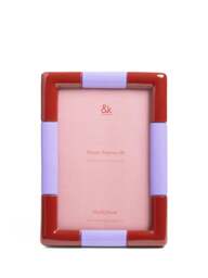 &Klevering Photo Frame Rift Blue in Burgundy - thumbnail 3