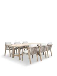 Kettler Rectangular Dining Table 230 X 100 X, Size 75cm