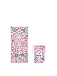 Dock & Bay Large Beach Towel Pink in Pink Paradise - thumbnail 1