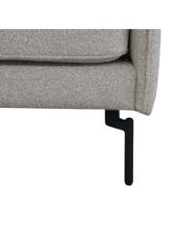 Barker and Stonehouse Juneau Fabric Three Seater Sofa in Grey - thumbnail 4