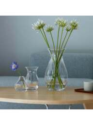 LSA Flower Grand Posy Vase H32Cm in Clear - thumbnail 2