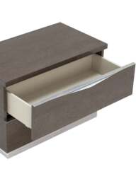 Barker and Stonehouse Lutyen Large Bedside Table, And Taupe in Grey - thumbnail 4