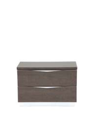 Barker and Stonehouse Lutyen Large Bedside Table, And Taupe in Grey - thumbnail 2